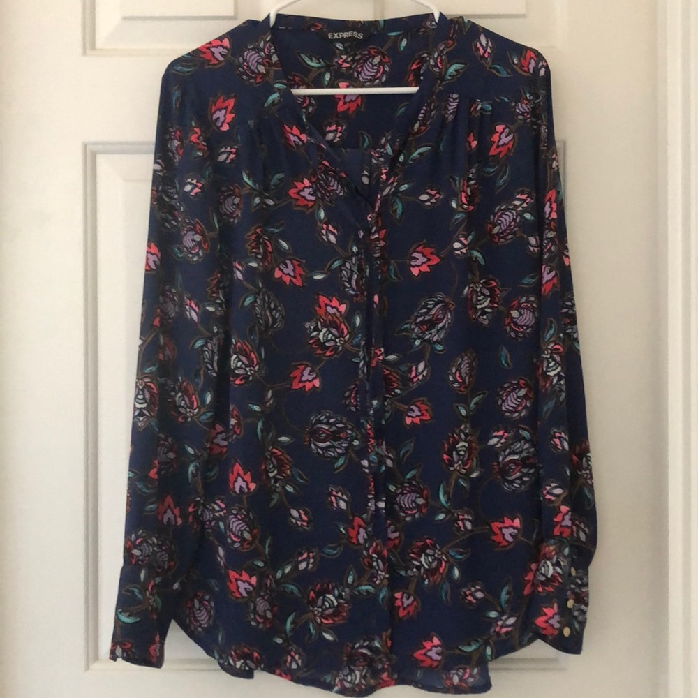 Blue Express Top